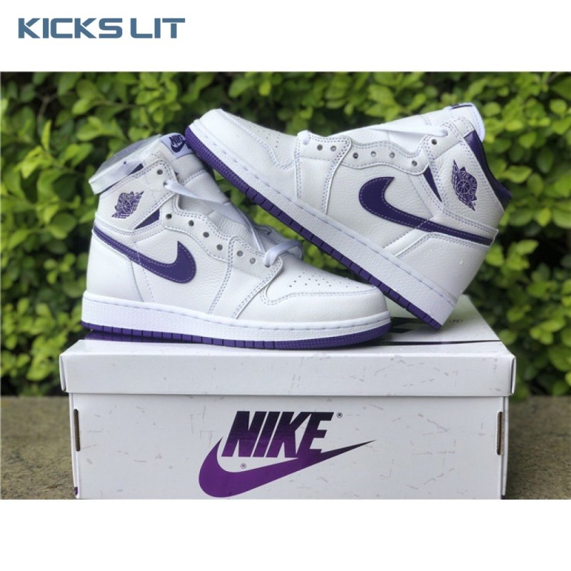 Air Jordan 1 High OG 'Court Purple' Men's Air Jordan 1 High OG 'Court Purple' Men's