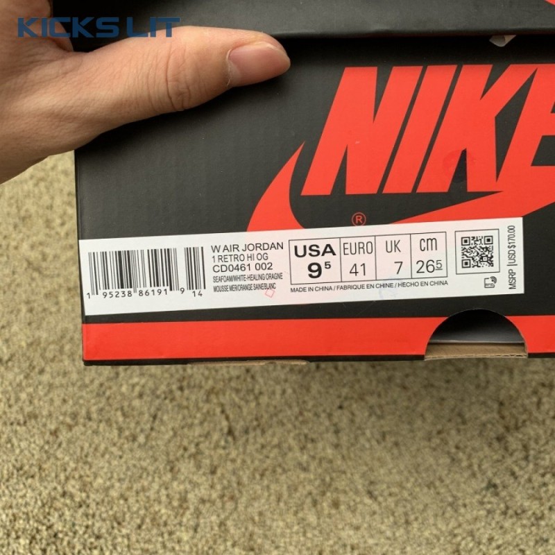 Air Jordan 1 Retro High OG 'Seafoam' Unisex Air Jordan 1 Retro High OG 'Seafoam' Unisex