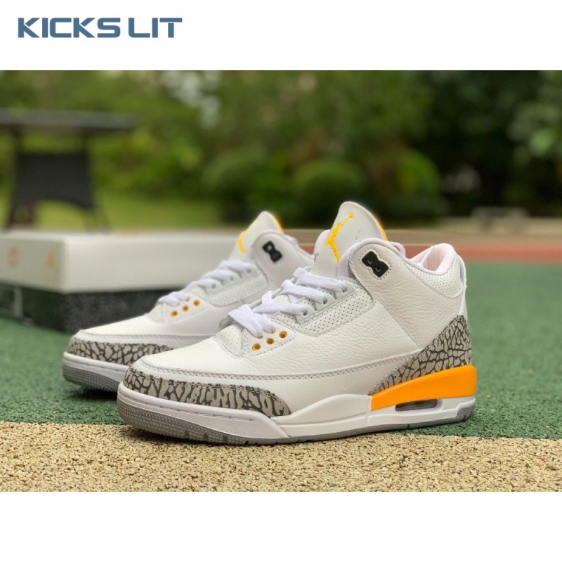 Air Jordan 3 Retro 'Laser Orange' Men's Air Jordan 3 Retro 'Laser Orange' Men's