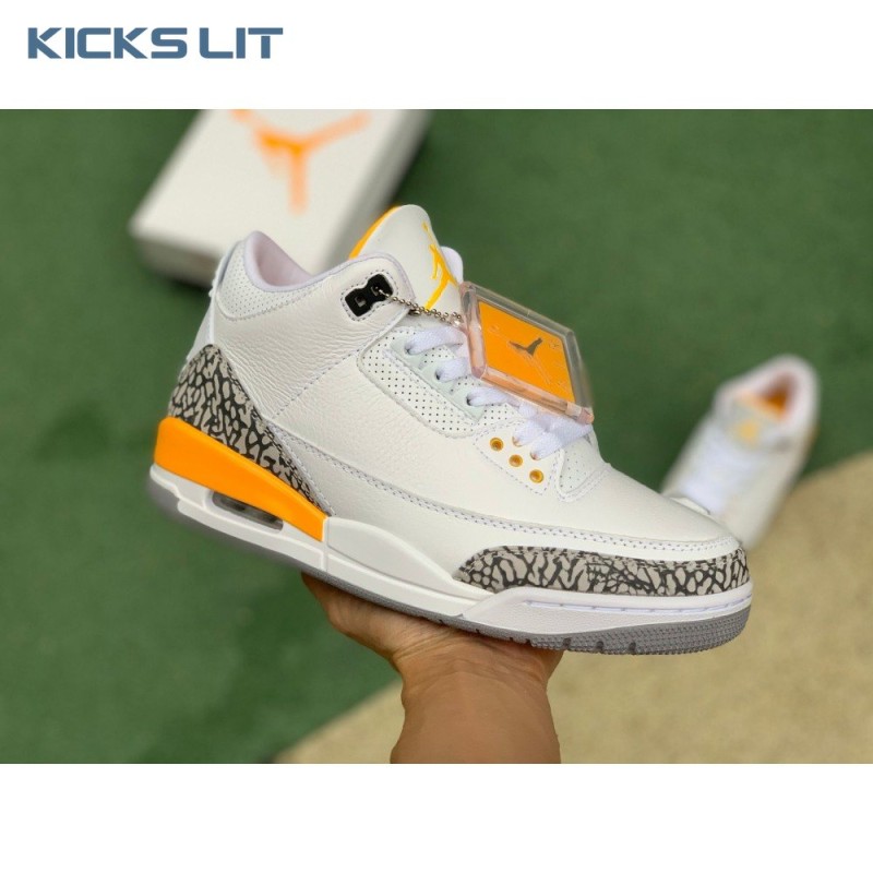 Air Jordan 3 Retro 'Laser Orange' Men's Air Jordan 3 Retro 'Laser Orange' Men's