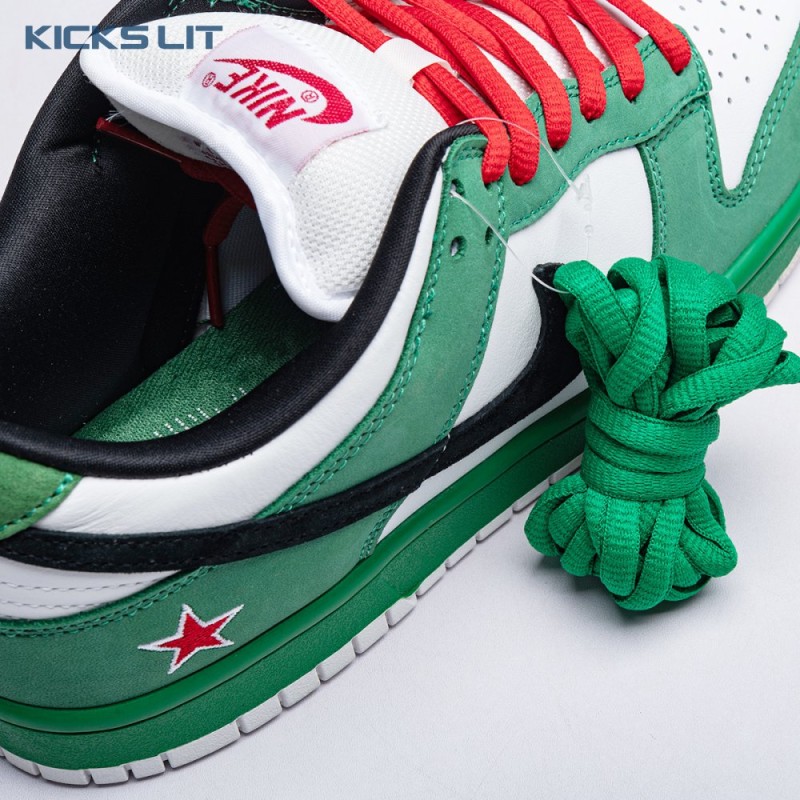 Nike SB Dunk Low Heineken Men's Nike SB Dunk Low Heineken Men's