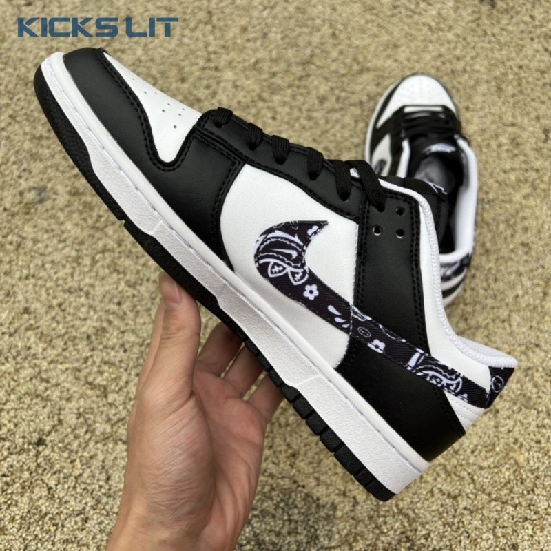 Nike Dunk Low Essential Paisley Pack Black Men's Nike Dunk Low Essential Paisley Pack Black Men's