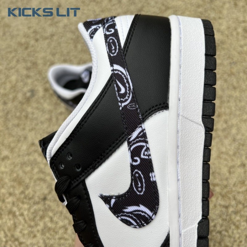 Nike Dunk Low Essential Paisley Pack Black Men's Nike Dunk Low Essential Paisley Pack Black Men's