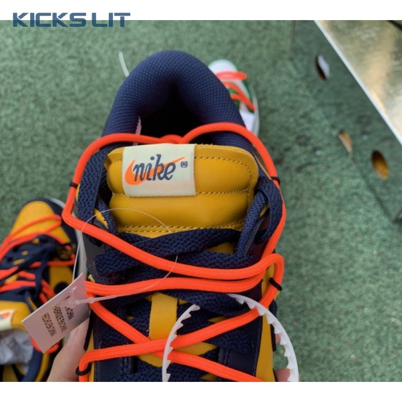 Off-White x Dunk Low 'University Gold' Unisex Off-White x Dunk Low 'University Gold' Unisex