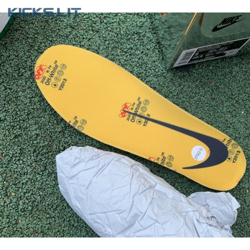 Off-White x Dunk Low 'University Gold' Unisex Off-White x Dunk Low 'University Gold' Unisex