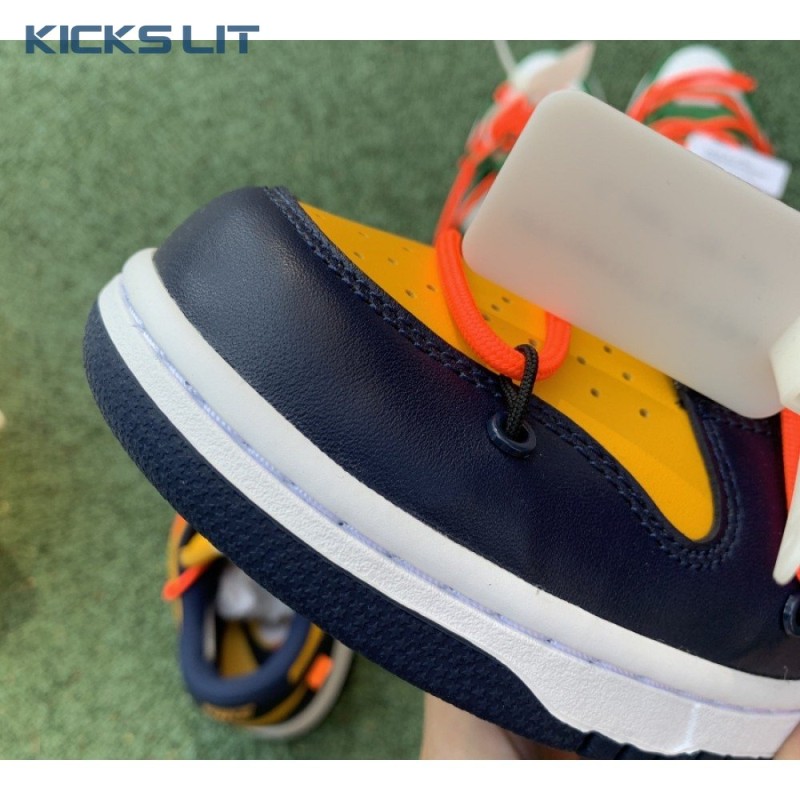 Off-White x Dunk Low 'University Gold' Unisex Off-White x Dunk Low 'University Gold' Unisex