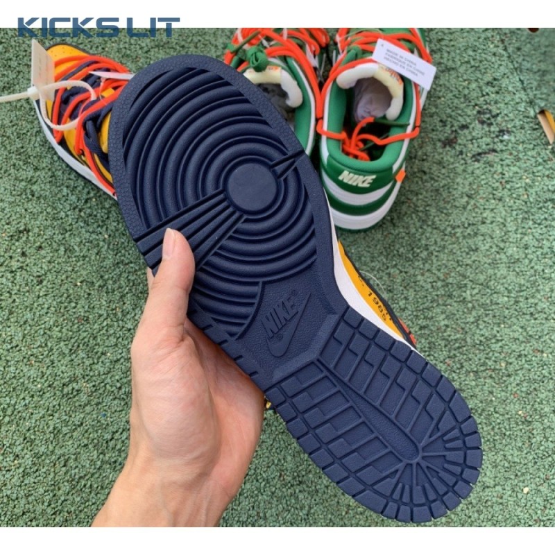 Off-White x Dunk Low 'University Gold' Unisex Off-White x Dunk Low 'University Gold' Unisex