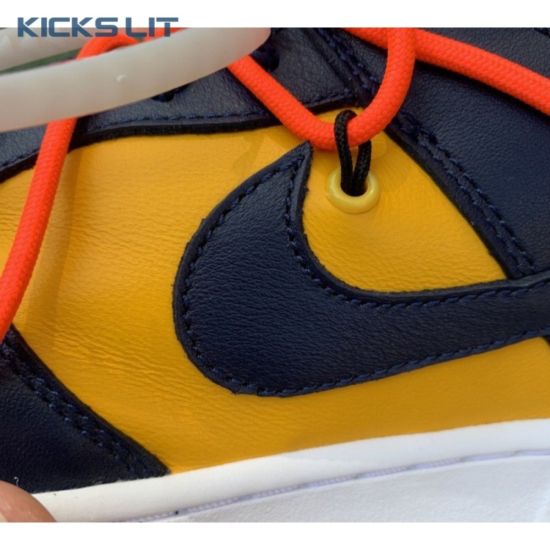 Off-White x Dunk Low 'University Gold' Unisex Off-White x Dunk Low 'University Gold' Unisex