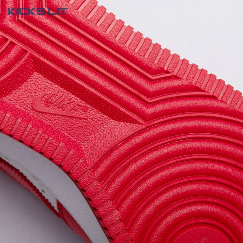 Nike Air Force 1 Low By Virgil Abloh White Red Men's Nike Air Force 1 Low By Virgil Abloh White Red Men's