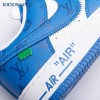 Nike Air Force 1 Low By Virgil Abloh White Royal Unisex