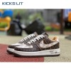 Nike Air Force 1 Low Monogram Brown Damier Azur Unisex