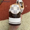 Nike Air Force 1 Low Monogram Brown Damier Azur Unisex