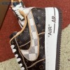 Nike Air Force 1 Low Monogram Brown Damier Azur Unisex