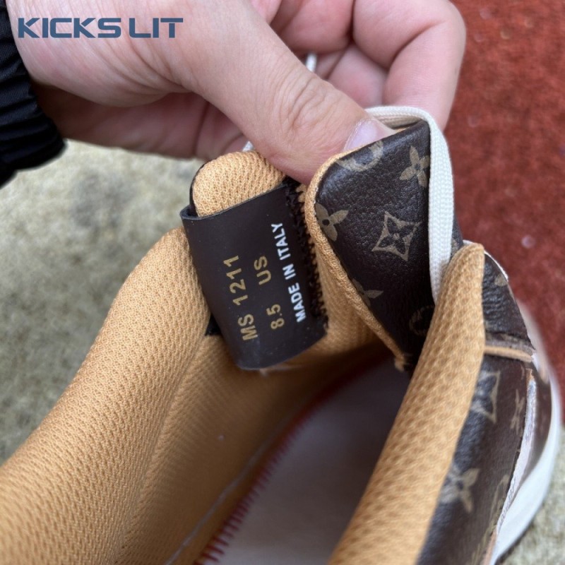 Nike Air Force 1 Low Monogram Brown Damier Azur Unisex Nike Air Force 1 Low Monogram Brown Damier Azur Unisex