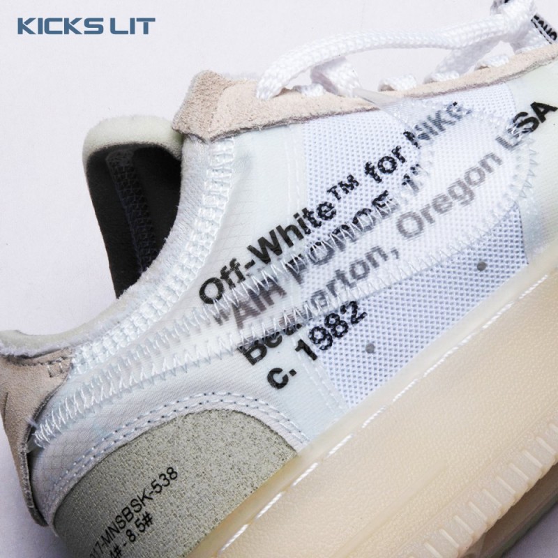 Off-White x Air Force 1 Low 'The Ten' Unisex Off-White x Air Force 1 Low 'The Ten' Unisex