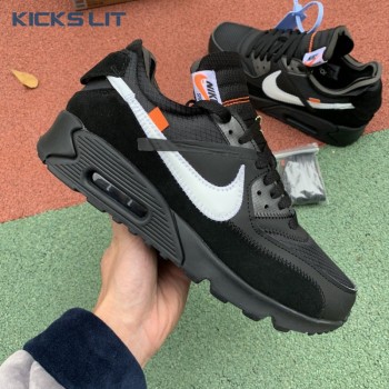 Off-White x Air Max 90 'Black' Unisex
