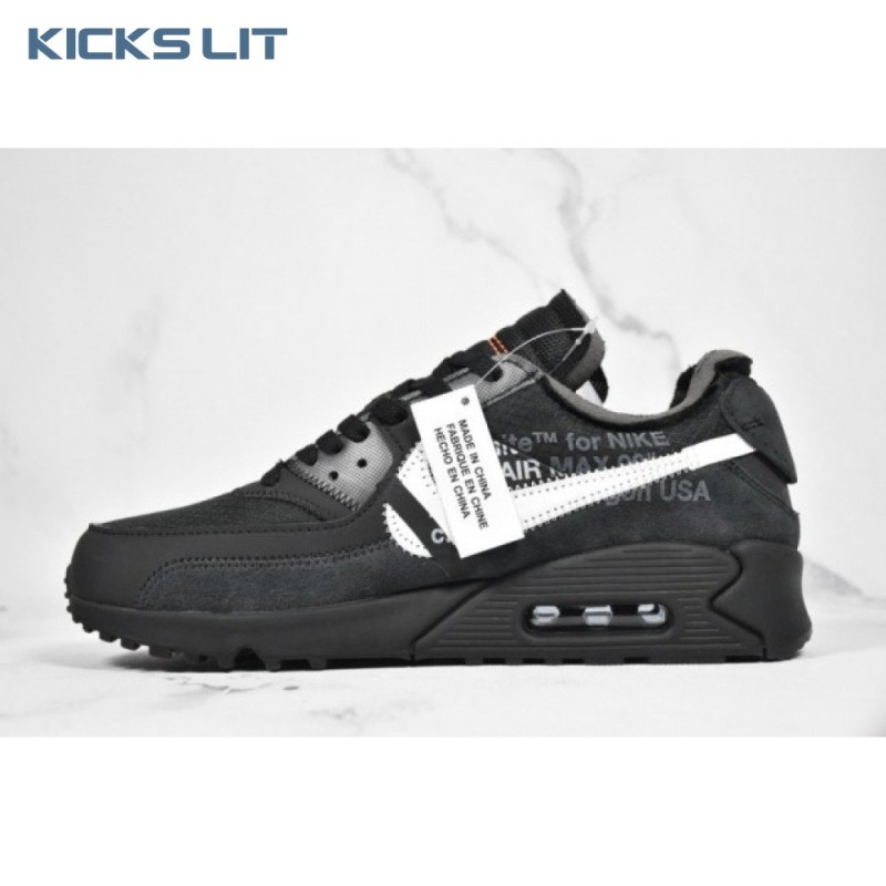 Off-White x Air Max 90 'Black' Unisex Off-White x Air Max 90 'Black' Unisex