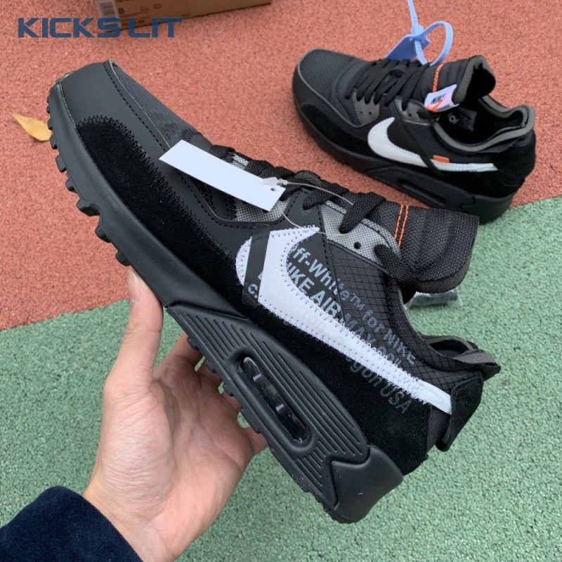 Off-White x Air Max 90 'Black' Unisex Off-White x Air Max 90 'Black' Unisex