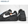 Off-White x Air Max 90 'Black' Unisex