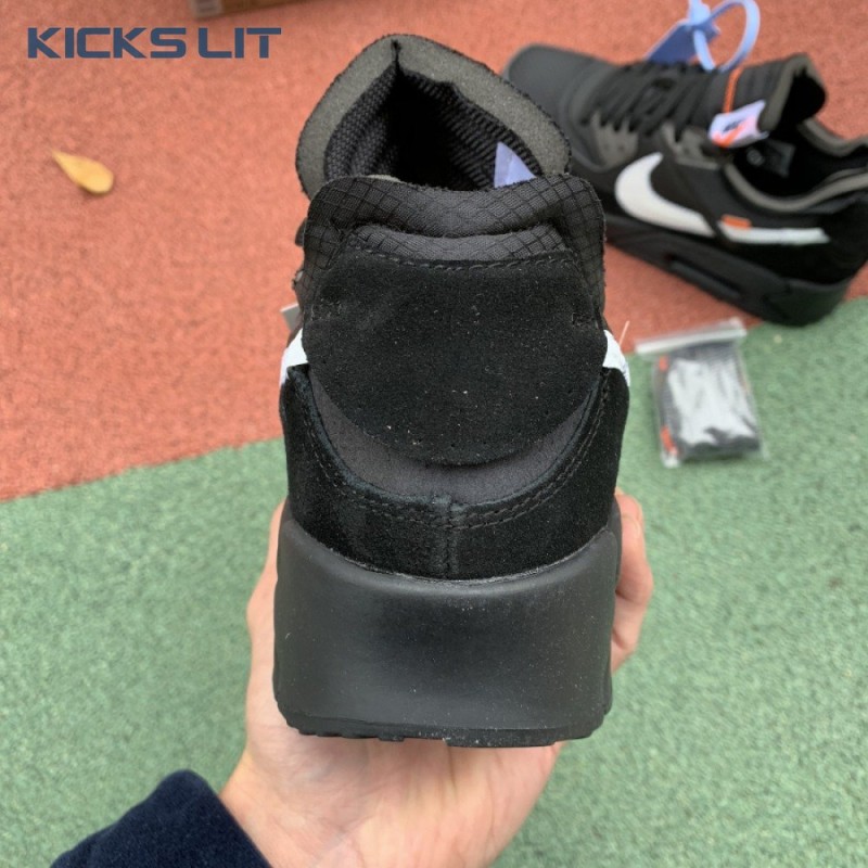 Off-White x Air Max 90 'Black' Unisex Off-White x Air Max 90 'Black' Unisex