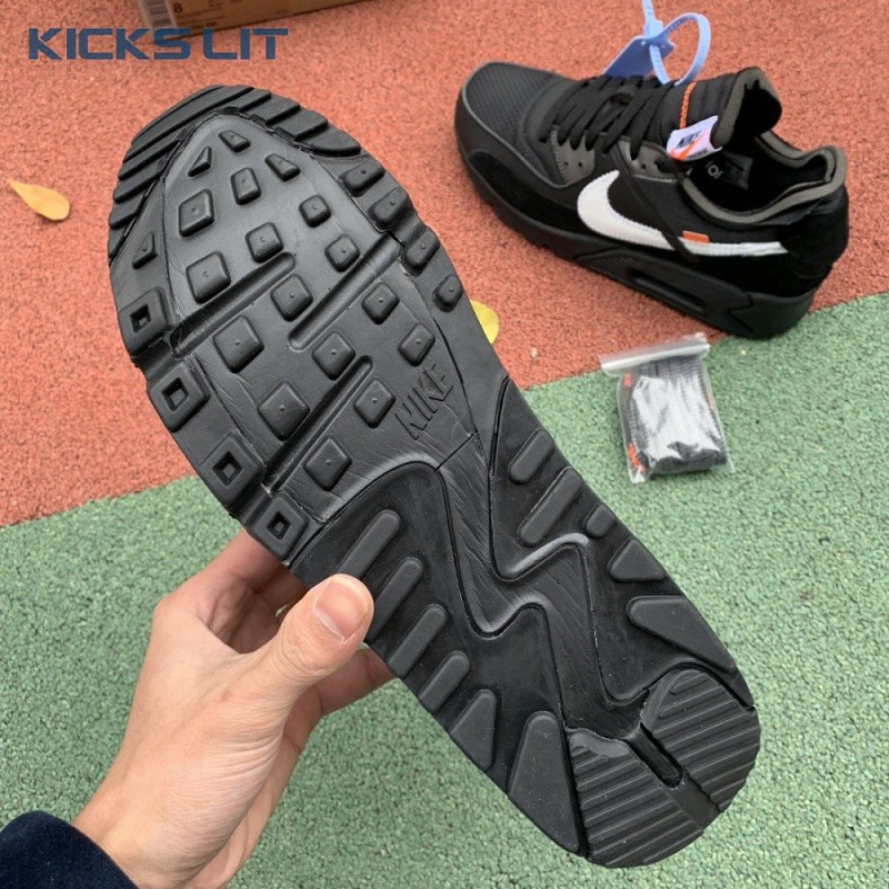 Off-White x Air Max 90 'Black' Unisex Off-White x Air Max 90 'Black' Unisex