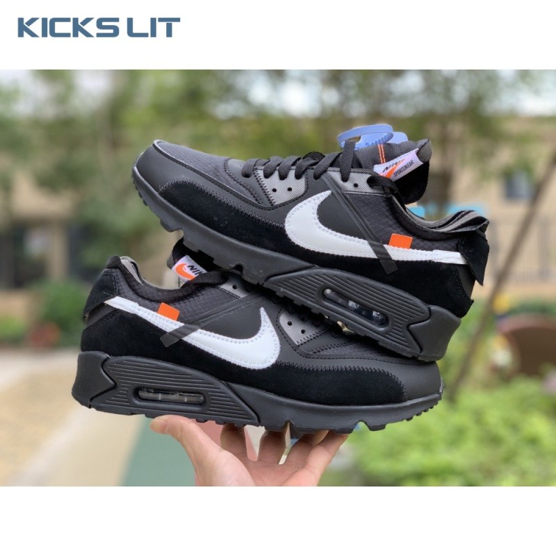 Off-White x Air Max 90 'Black' Unisex Off-White x Air Max 90 'Black' Unisex