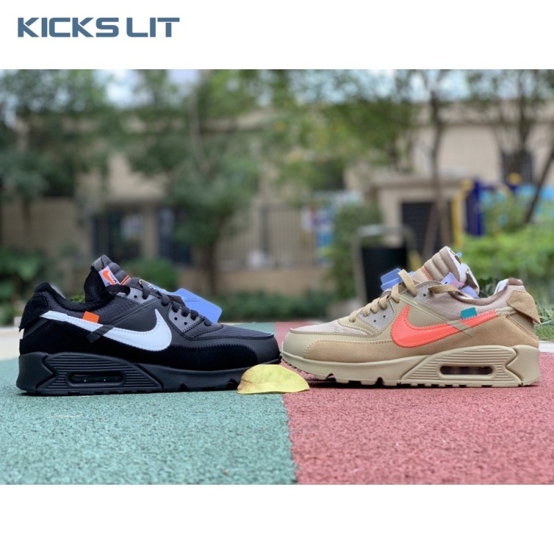 Off-White x Air Max 90 'Black' Unisex Off-White x Air Max 90 'Black' Unisex