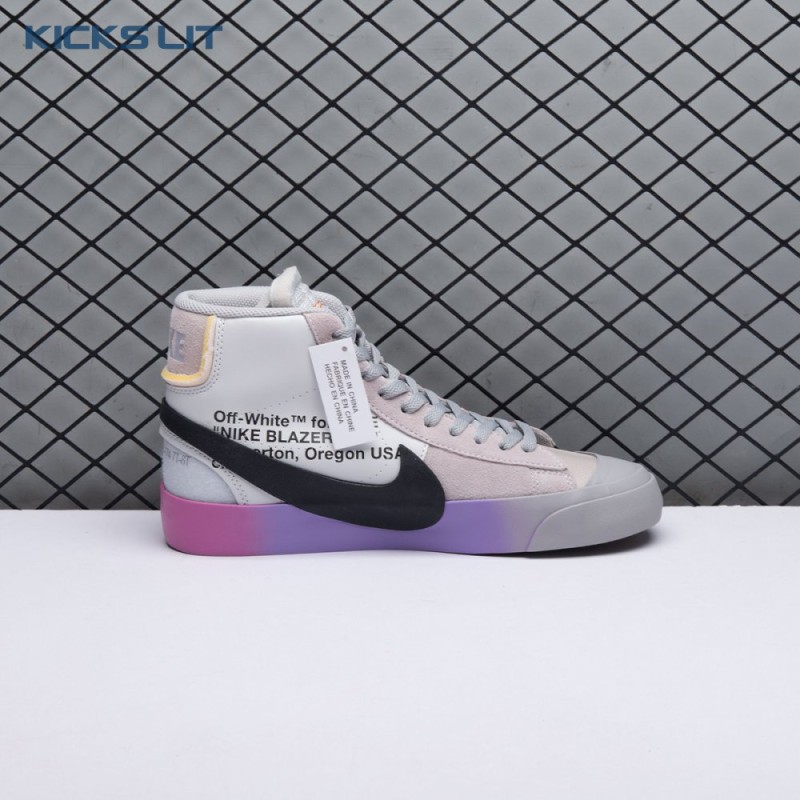 Nike Blazer Mid Off-White Wolf Grey Serena Queen AA3832-002 Unisex Nike Blazer Mid Off-White Wolf Grey Serena Queen AA3832-002 Unisex