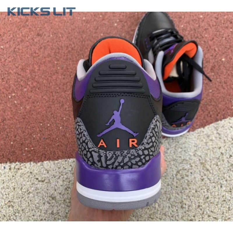 Air Jordan 3 Retro 'Court Purple' Men's Air Jordan 3 Retro 'Court Purple' Men's