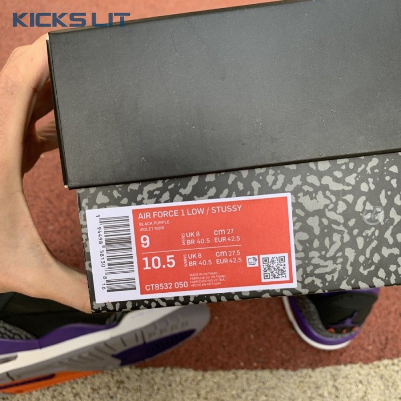 Air Jordan 3 Retro 'Court Purple' Men's Air Jordan 3 Retro 'Court Purple' Men's