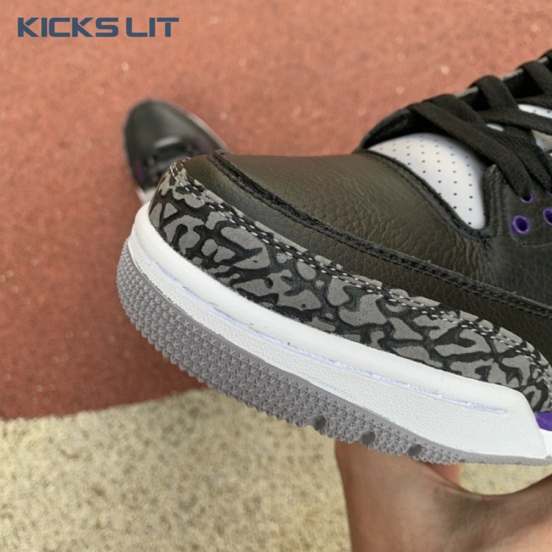 Air Jordan 3 Retro 'Court Purple' Men's Air Jordan 3 Retro 'Court Purple' Men's