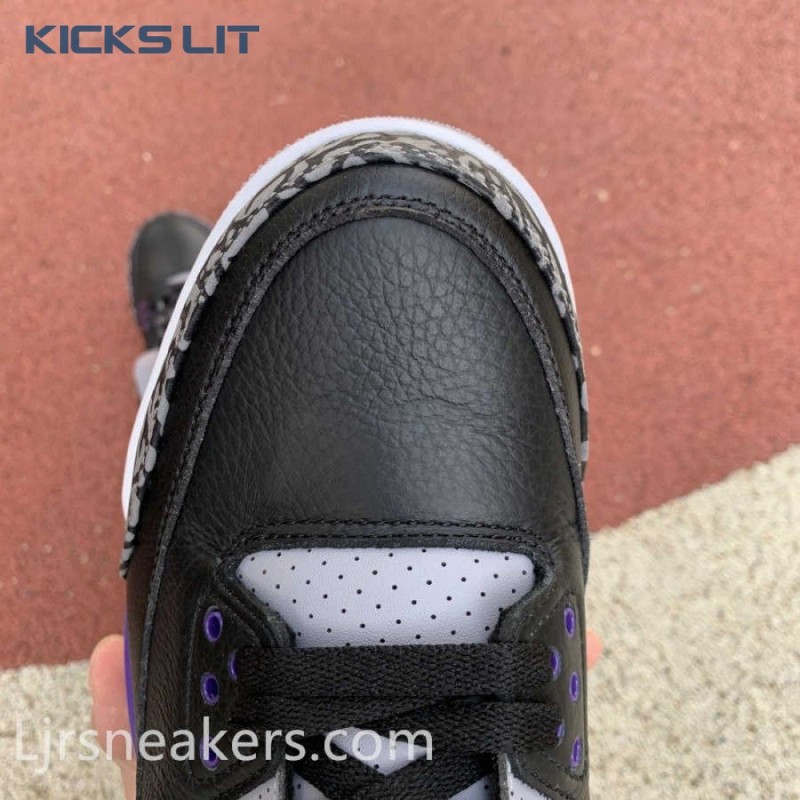 Air Jordan 3 Retro 'Court Purple' Men's Air Jordan 3 Retro 'Court Purple' Men's