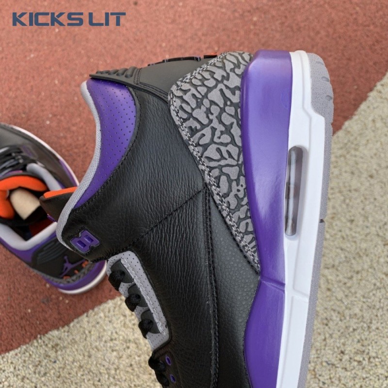 Air Jordan 3 Retro 'Court Purple' Men's Air Jordan 3 Retro 'Court Purple' Men's