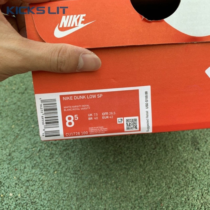 Dunk Low Retro SP 'Kentucky' Unisex Dunk Low Retro SP 'Kentucky' Unisex