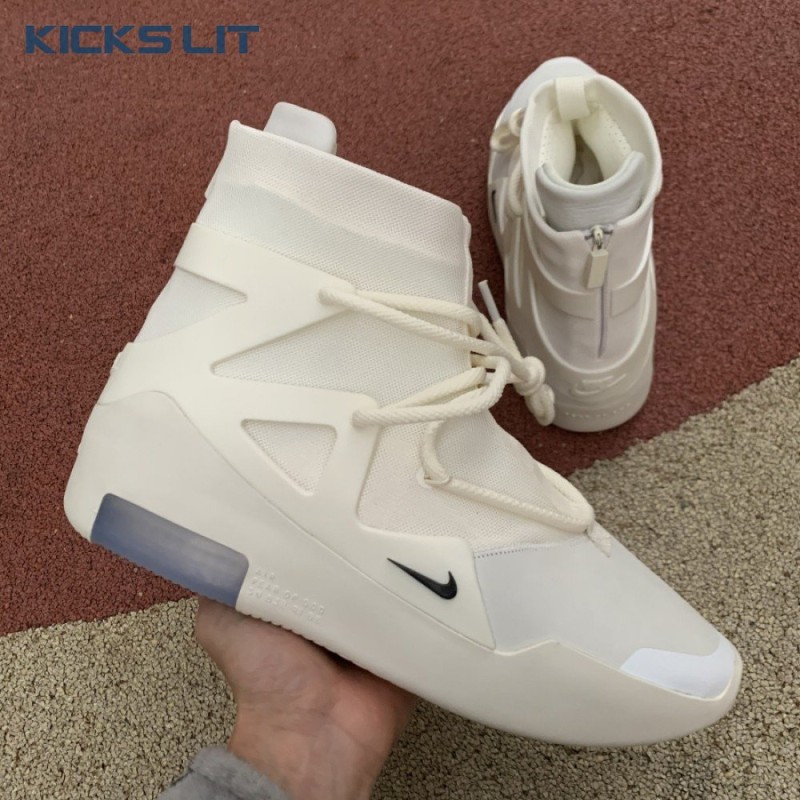 Nike Air Fear Of God 1 Sail Black Men's Nike Air Fear Of God 1 Sail Black Men's