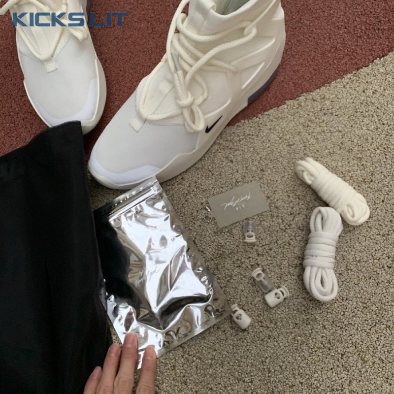 Nike Air Fear Of God 1 Sail Black Men's Nike Air Fear Of God 1 Sail Black Men's