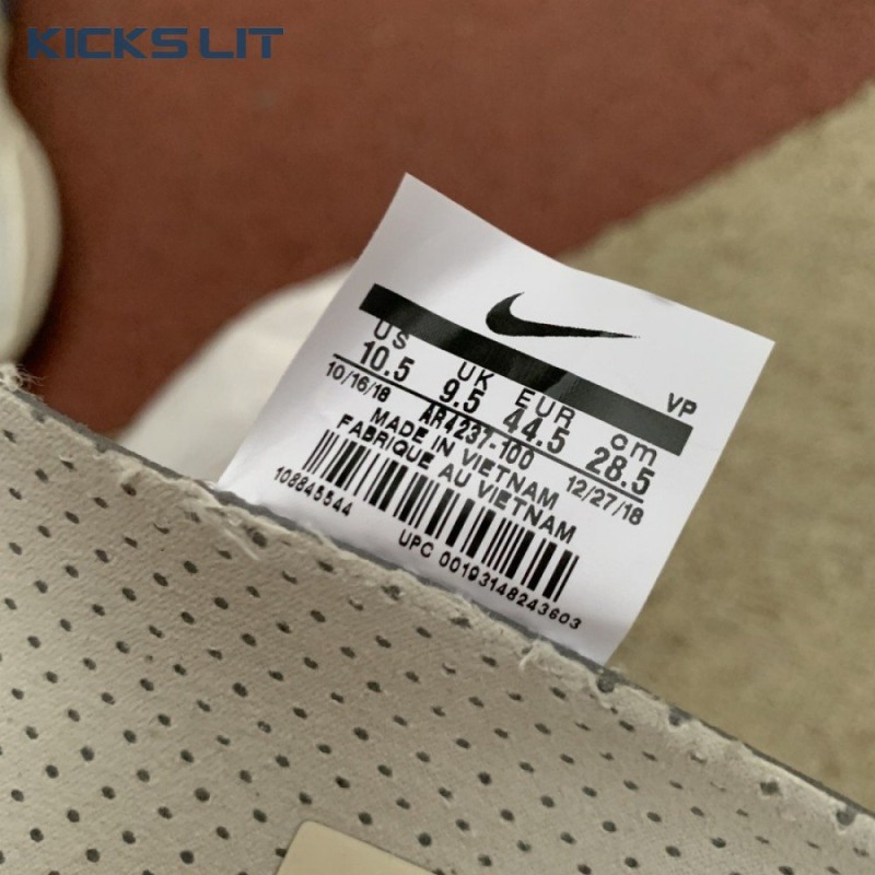 Nike Air Fear Of God 1 Sail Black Men's Nike Air Fear Of God 1 Sail Black Men's