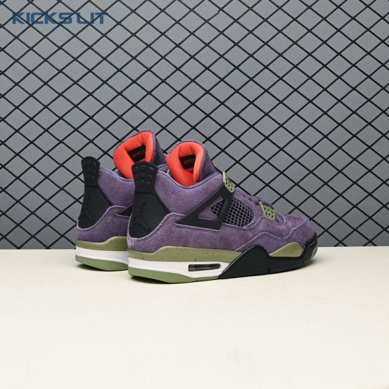 AIR JORDAN 4 RETRO CANYON PURPLE Unisex AIR JORDAN 4 RETRO CANYON PURPLE Unisex