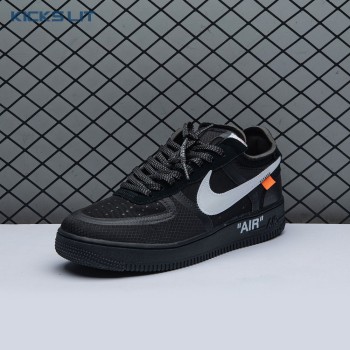 Nike Air Force 1 Low Off-White Black White AO4606 001 Unisex