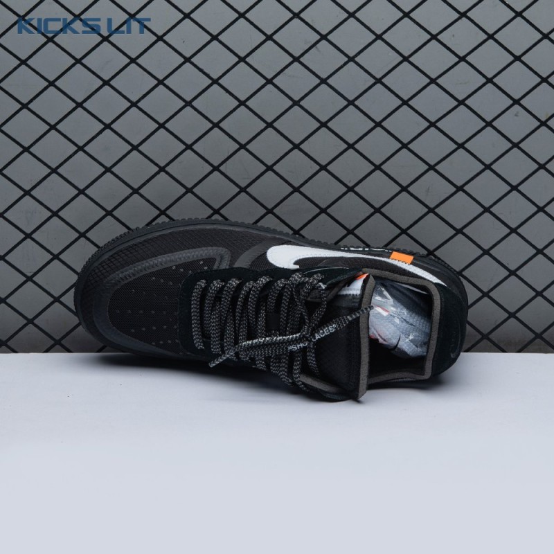 Nike Air Force 1 Low Off-White Black White AO4606 001 Unisex Nike Air Force 1 Low Off-White Black White AO4606 001 Unisex