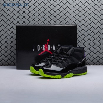 Air Jordan 11 GS Black Barely Volt Men's Air Jordan 11 GS Black Barely Volt Men's