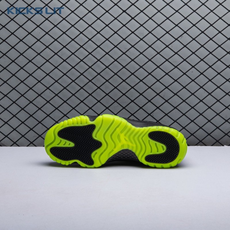 Air Jordan 11 GS Black Barely Volt Men's Air Jordan 11 GS Black Barely Volt Men's