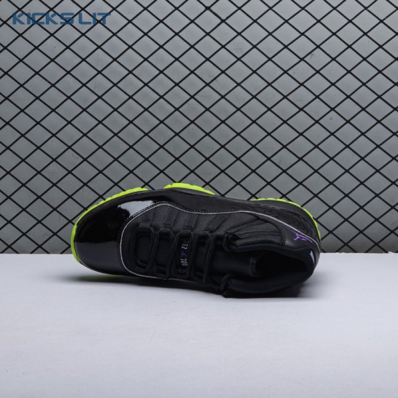 Air Jordan 11 GS Black Barely Volt Men's Air Jordan 11 GS Black Barely Volt Men's