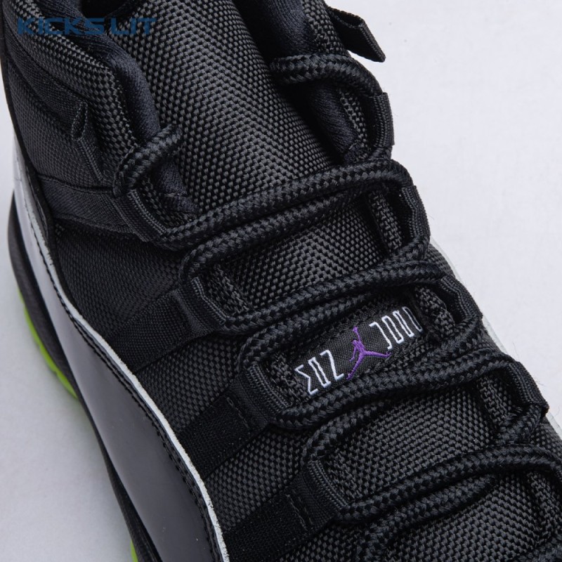 Air Jordan 11 GS Black Barely Volt Men's Air Jordan 11 GS Black Barely Volt Men's