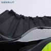 Air Jordan 11 GS Black Barely Volt Men's