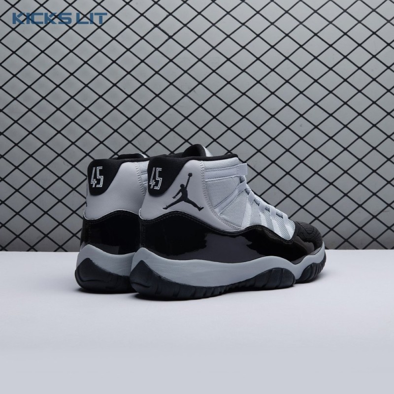 Air Jordan 11 Gray and Black CT8012-005 Men's
