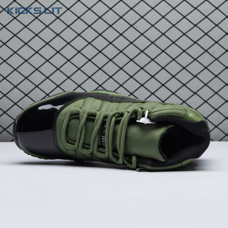 Air Jordan 11 Retro Army Green Black CT8012 300 Men's