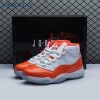 Air Jordan 11 Retro High 72-10 White Orange Men's