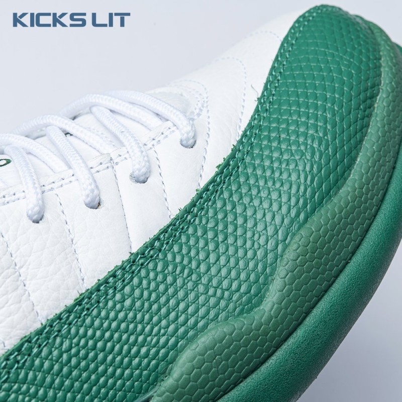 Air Jordan 12 White Green Men's