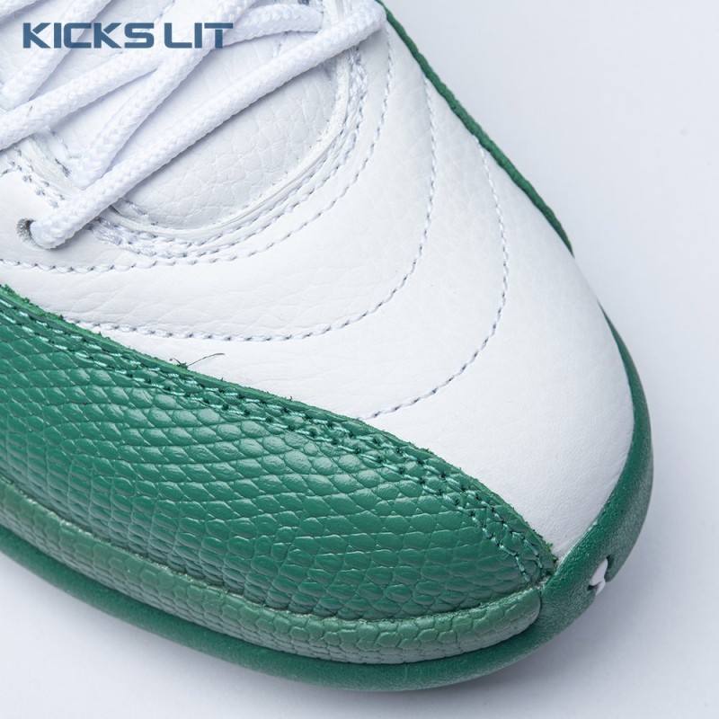 Air Jordan 12 White Green Men's